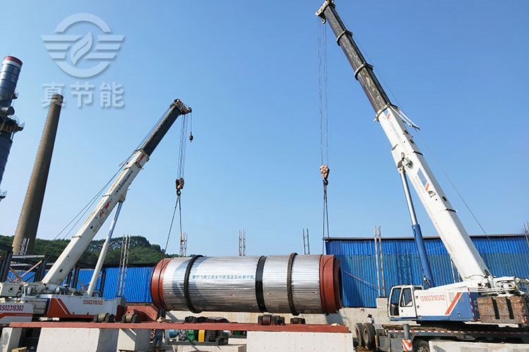 江西兩套真節(jié)能污泥烘干機(jī)安裝項(xiàng)目跟蹤報道